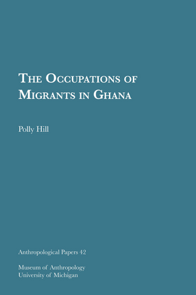 Cover image for The Occupations of Migrants in Ghana