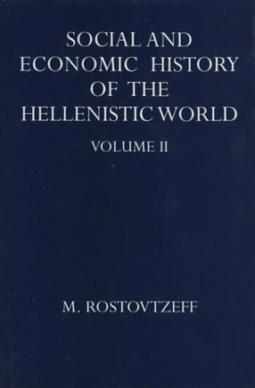 Cover image for The social &amp; economic history of the Hellenistic world, Vol. 2