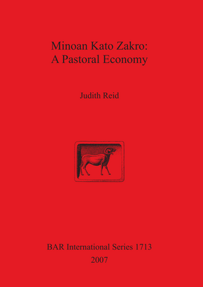 Cover image for Minoan Kato Zakro: A Pastoral Economy
