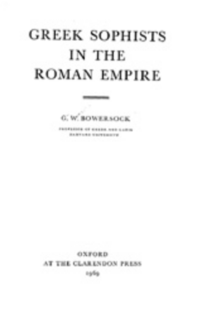 Cover image for Greek sophists in the Roman Empire