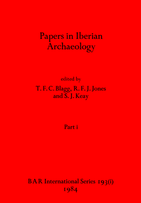 Cover image for Papers in Iberian Archaeology, Parts i and ii
