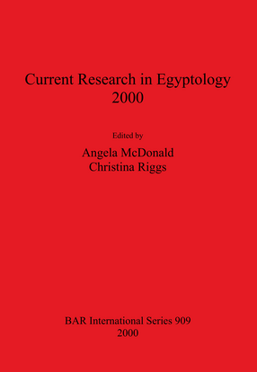Cover image for Current Research in Egyptology 2000