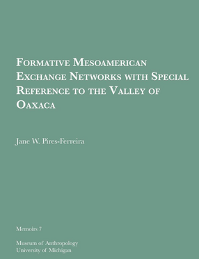 Cover image for Formative Mesoamerican Exchange Networks with Special Reference to the Valley of Oaxaca