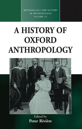 Cover image for A history of Oxford anthropology