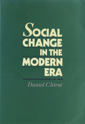 Cover image for Social change in the modern era