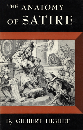 Cover image for The anatomy of satire