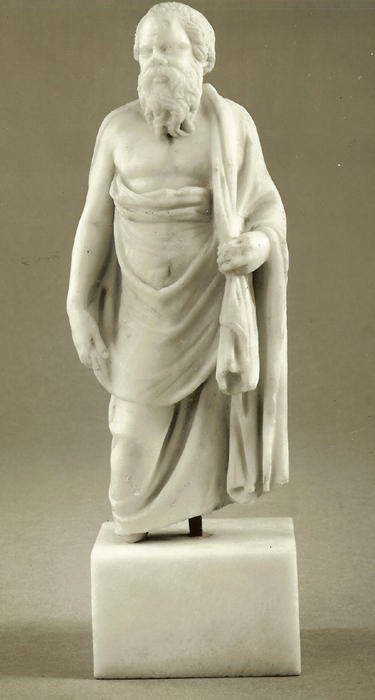 Statuette of Socrates in the British Museum.