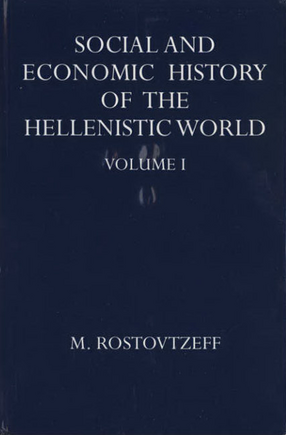 Cover image for The social &amp; economic history of the Hellenistic world, Vol. 1
