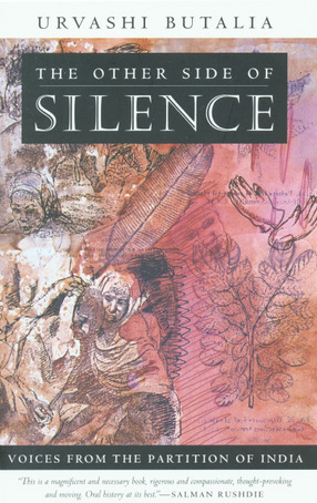 Cover image for The other side of silence: voices from the partition of India