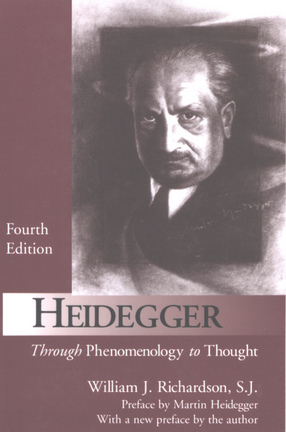 Cover image for Heidegger, through phenomenology to thought