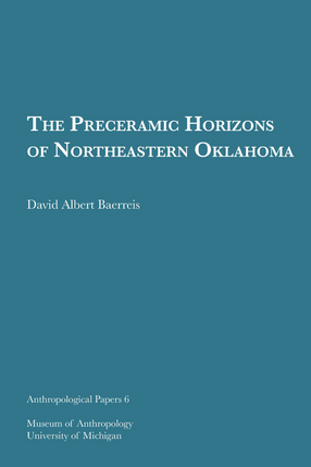 Cover image for The Preceramic Horizons of Northeastern Oklahoma