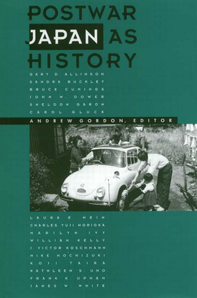 Cover image for Postwar Japan as history