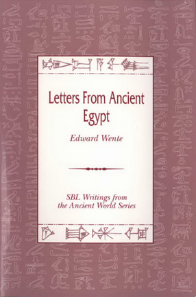 Cover image for Letters from ancient Egypt