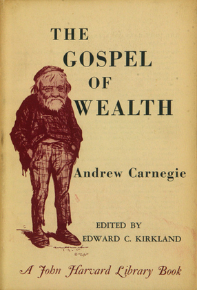 Cover image for The gospel of wealth, and other timely essays