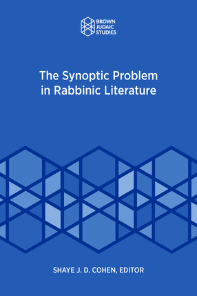 Cover image for The Synoptic Problem in Rabbinic Literature