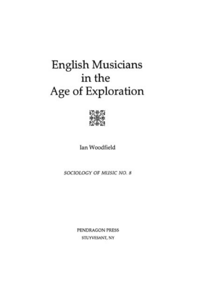 Cover image for English musicians in the age of exploration