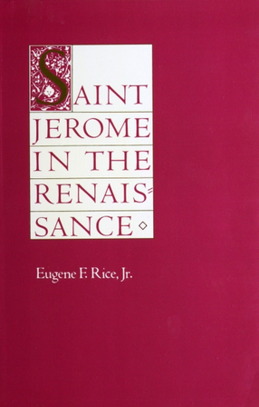 Cover image for Saint Jerome in the Renaissance