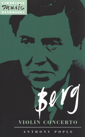 Cover image for Berg, Violin concerto