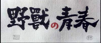 Youth of the Beast, 野獣の青春, Yaju no seishun Image 1