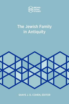 Cover image for The Jewish Family in Antiquity