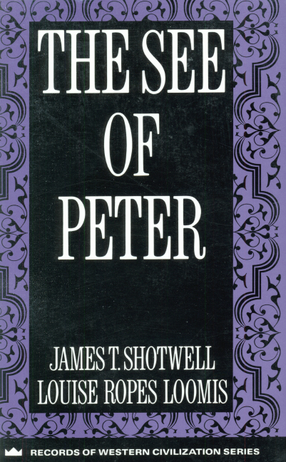 Cover image for The See of Peter