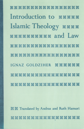 Cover image for Introduction to Islamic theology and law