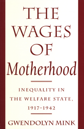 Cover image for The wages of motherhood: inequality in the welfare state, 1917-1942