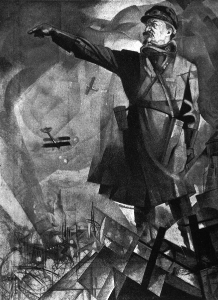 Yuri P. Annenkov, Trotsky, 1923. Oil on canvas. Location unkown.