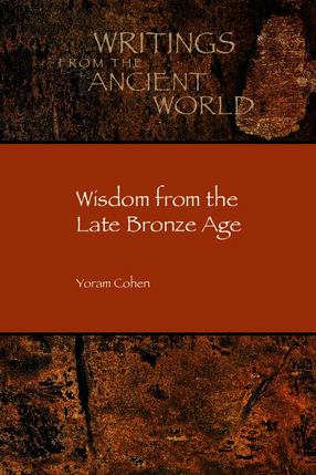 Cover image for Wisdom from the late Bronze Age