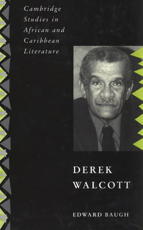 Cover image for Derek Walcott