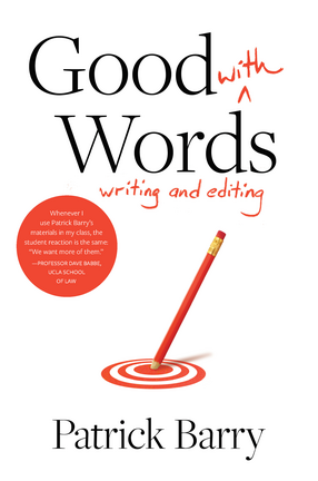 Cover image for Good with Words: Writing and Editing