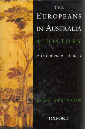 Cover image for The Europeans in Australia: a history, Vol. 2