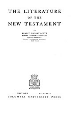 Cover image for The literature of the New Testament