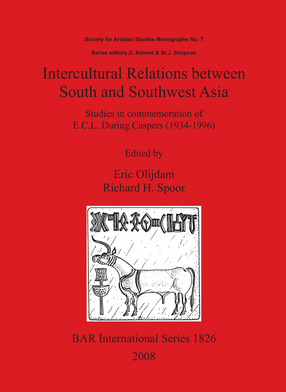 Cover image for Intercultural Relations between South and Southwest Asia: Studies in commemoration of E.C.L. During Caspers (1934-1996)
