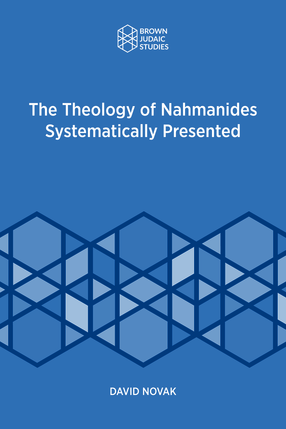 Cover image for The Theology of Nahmanides Systematically Presented
