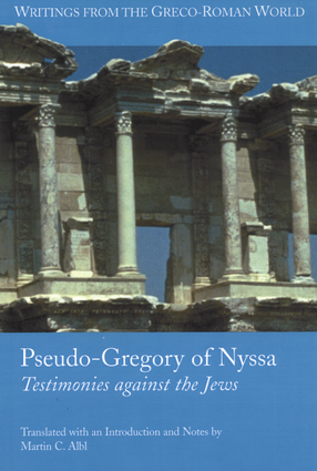 Cover image for Pseudo-Gregory of Nyssa: testimonies against the Jews