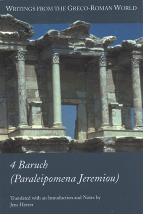 Cover image for 4 Baruch (Paraleipomena Jeremiou)