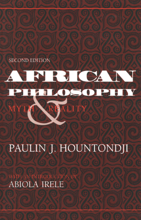 Cover image for African philosophy: myth and reality