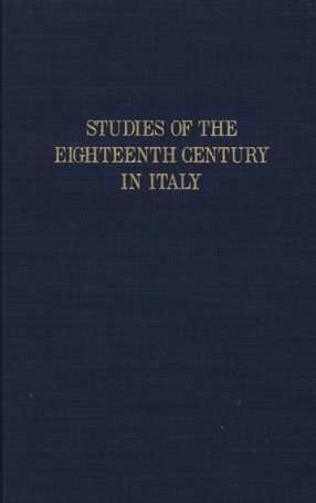 Cover image for Studies of the eighteenth century in Italy