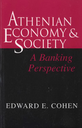 Cover image for Athenian economy and society: a banking perspective