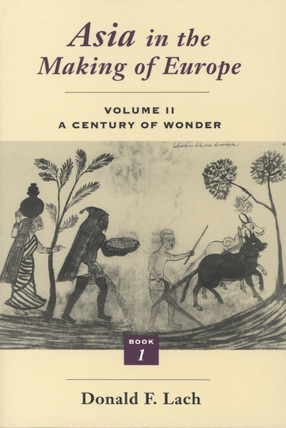 Cover image for Asia in the making of Europe, Vol. 2, Book 1