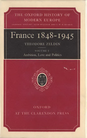 Cover image for France, 1848-1945, Vol. 1