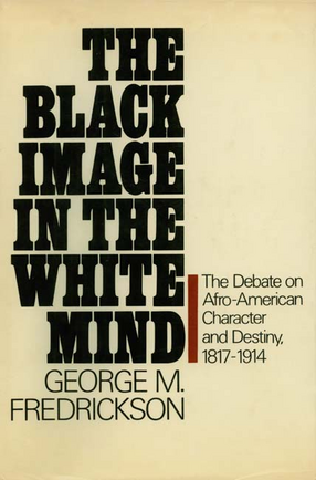 Cover image for The Black image in the white mind: the debate on Afro-American character and destiny, 1817-1914